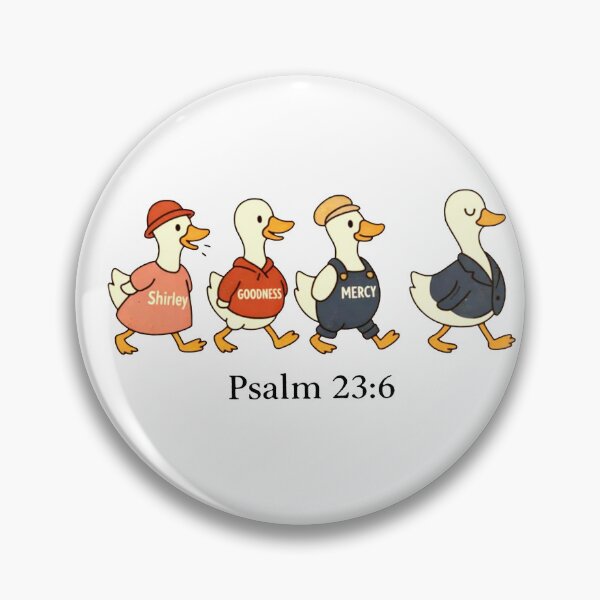 Item preview, Christian Goose Shirt, Funny Psalm 23 6 Tee, Goodness and Mercy designed and sold by VegaPPAr.