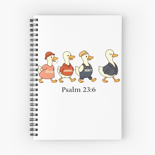 Item preview, Christian Goose Shirt, Funny Psalm 23 6 Tee, Goodness and Mercy designed and sold by VegaPPAr.