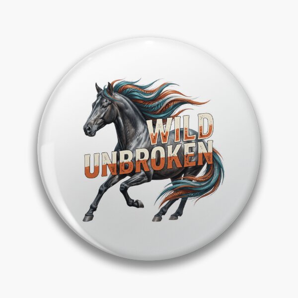 Item preview, Wild Unbroken Majestic Horse - Freedom Mustang Spirit designed and sold by veloramode.