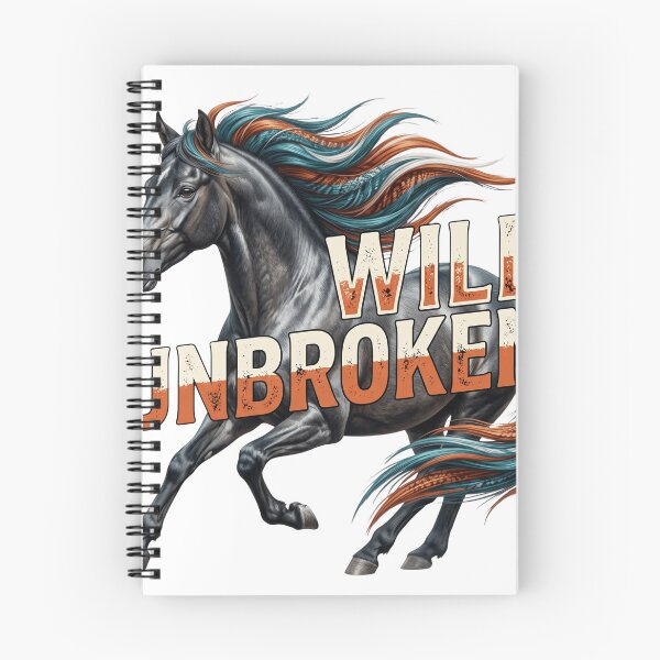 Item preview, Wild Unbroken Majestic Horse - Freedom Mustang Spirit designed and sold by veloramode.