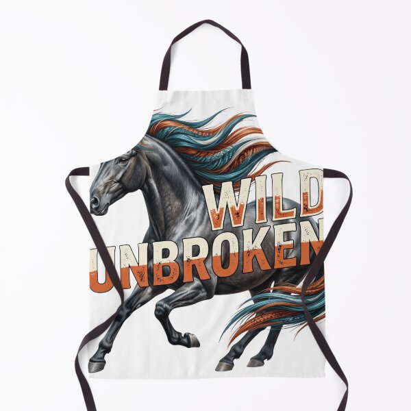 Item preview, Wild Unbroken Majestic Horse - Freedom Mustang Spirit designed and sold by veloramode.