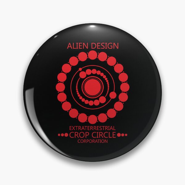 Item preview, Extraterrestrial Crop Circle Corporation Alien Design 116 designed and sold by MagicEyesOnly.
