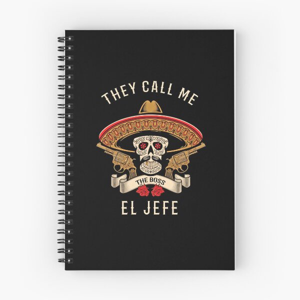 Item preview, They Call Me El Jefe  designed and sold by mahoganiart.
