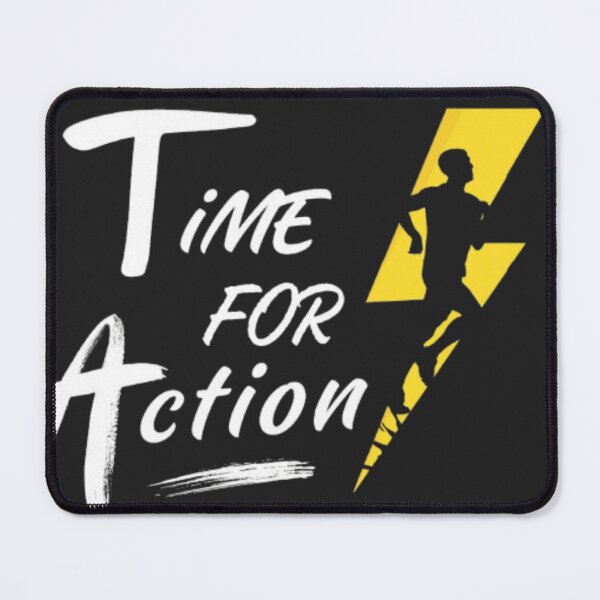 Item preview, Time For Action Typography Design designed and sold by aritu.