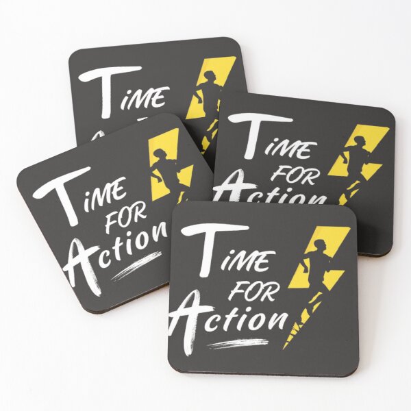 Item preview, Time For Action Typography Design designed and sold by aritu.