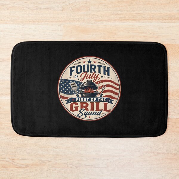 Item preview, Fourth of July, First of the Grill Squad designed and sold by FreshPixelArt.