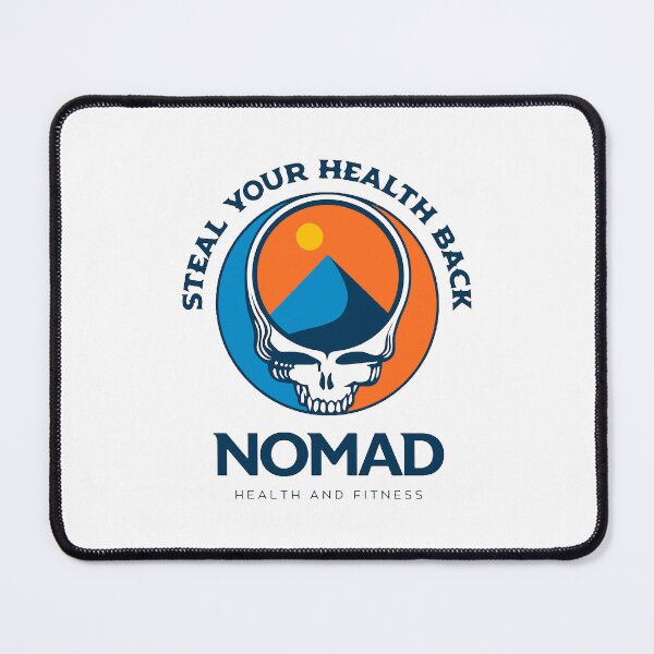 Item preview, Nomad Health and Fitness Grateful Dead Steal Your Face Style Logo designed and sold by noahdmason.