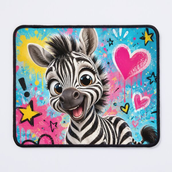 Item preview, Cute Baby Zebra Pop Art designed and sold by Rohan132.