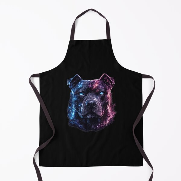Item preview, Pit Bull Galaxy Cosmic Guardian Nebula Dog Art designed and sold by AMICO77.