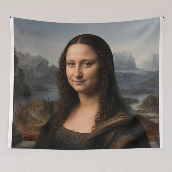 Item preview, Mona Lisa Photo Print | Modern Dark Academic Decor | Realistic Renaissance Wall Art designed and sold by GSizzle1.