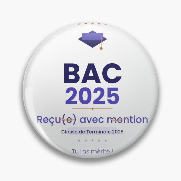 Item preview, Baccalaureate 2025 — Received with honors, baccalaureate diploma designed and sold by CtrlSNCreatz.