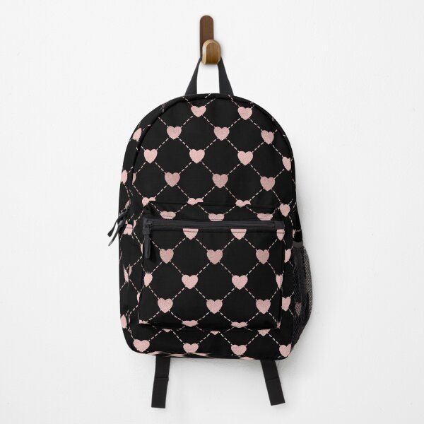 Item preview, Rose Gold Heart Lattice Seamless Pattern — Luxury Glitter Pink Hearts designed and sold by Zaya_art.