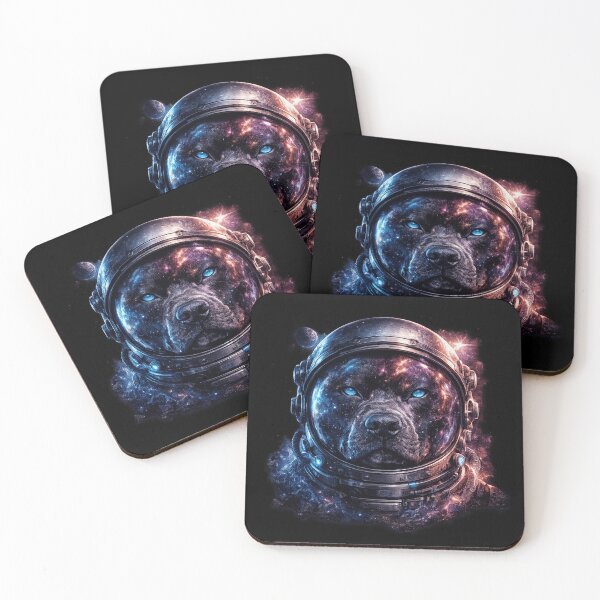 Item preview, Pit Bull Galaxy Astronaut Space Dog Cosmic Edition designed and sold by AMICO77.