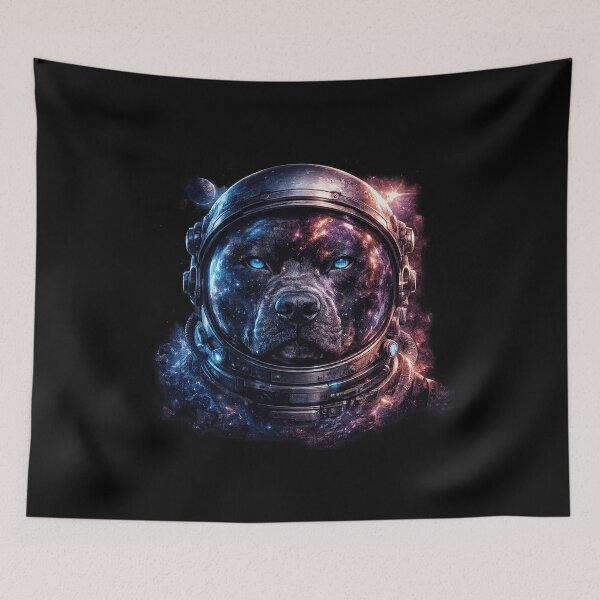 Item preview, Pit Bull Galaxy Astronaut Space Dog Cosmic Edition designed and sold by AMICO77.