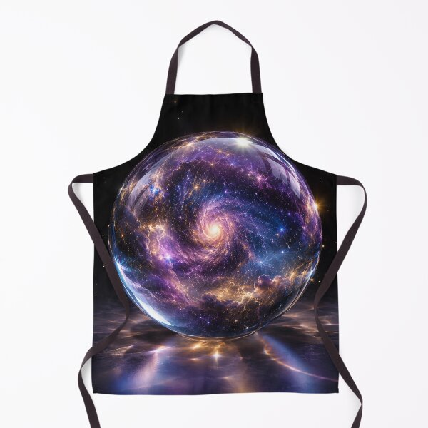 Item preview, Galaxy Crystal Ball | Cosmic Nebula Fantasy Sphere Art designed and sold by irfanshikh.