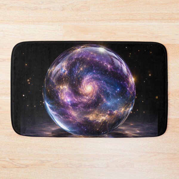 Item preview, Galaxy Crystal Ball | Cosmic Nebula Fantasy Sphere Art designed and sold by irfanshikh.
