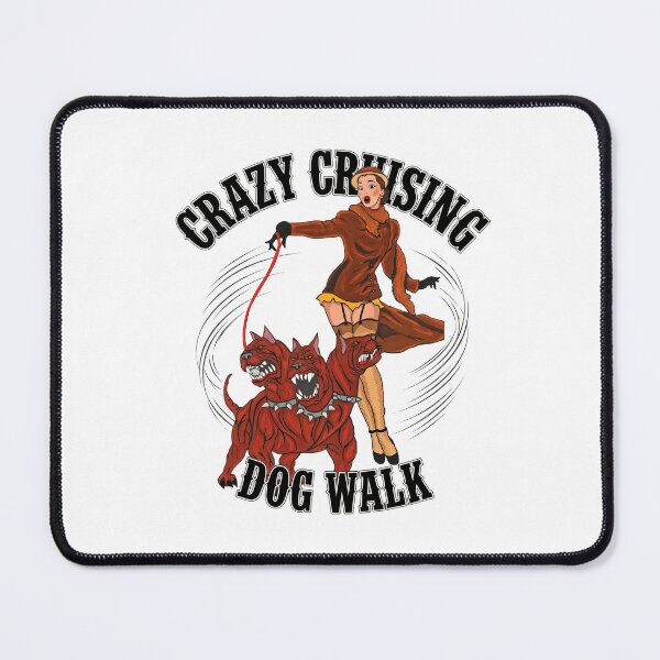 Item preview, Crazy Cruising Dog Walk designed and sold by mahoganiart.