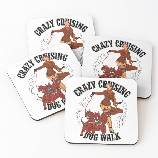 Item preview, Crazy Cruising Dog Walk designed and sold by mahoganiart.