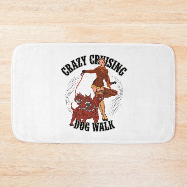 Item preview, Crazy Cruising Dog Walk designed and sold by mahoganiart.