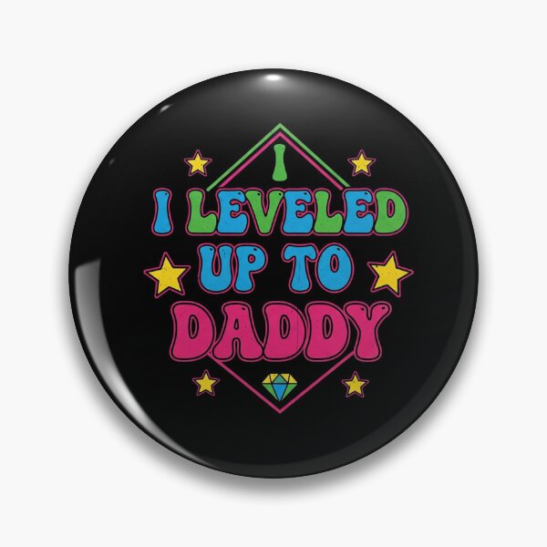 Item preview, I Leveled Up To Daddy Minimalist Funny New Dad Gaming Gift designed and sold by Designs-RZ.