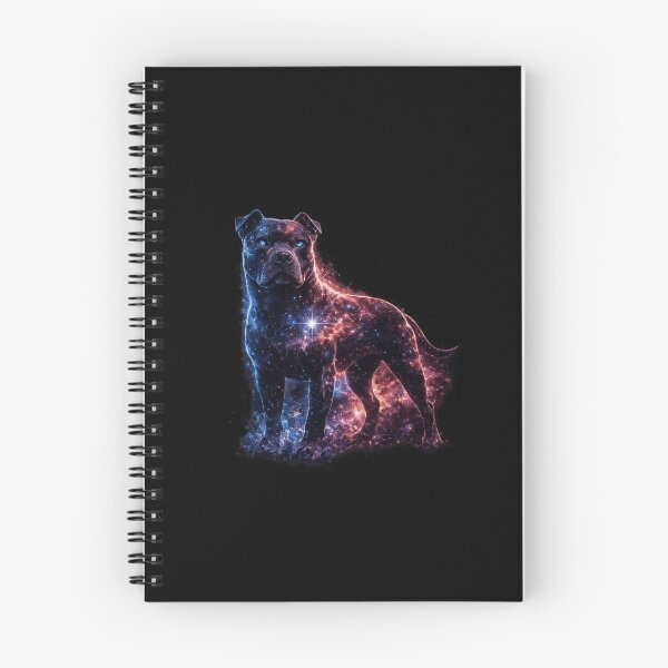 Item preview, Pit Bull Galaxy Celestial Warrior Cosmic Dog Art designed and sold by AMICO77.