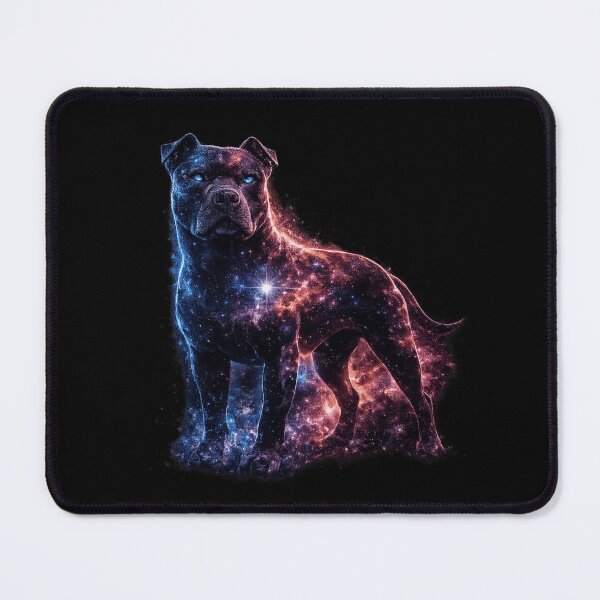 Item preview, Pit Bull Galaxy Celestial Warrior Cosmic Dog Art designed and sold by AMICO77.