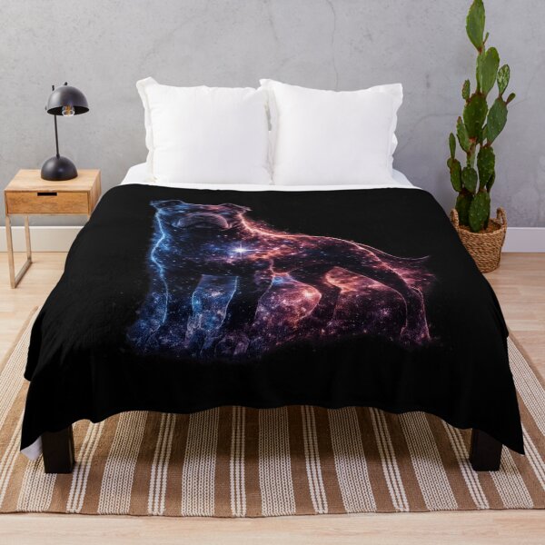 Item preview, Pit Bull Galaxy Celestial Warrior Cosmic Dog Art designed and sold by AMICO77.