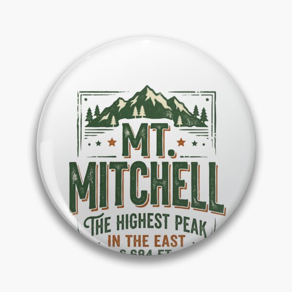 Item preview, Mt. Mitchell The Highest Peak In The East 6,684 Ft. Summit View Mountain Hiker Outdoor Adventurer designed and sold by Simsimah26Parks.