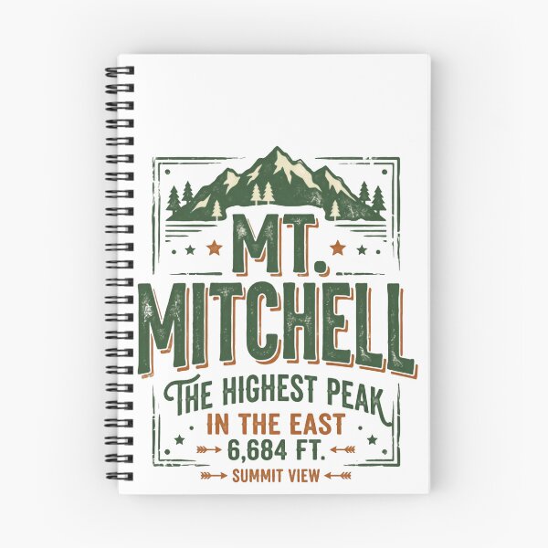 Item preview, Mt. Mitchell The Highest Peak In The East 6,684 Ft. Summit View Mountain Hiker Outdoor Adventurer designed and sold by Simsimah26Parks.