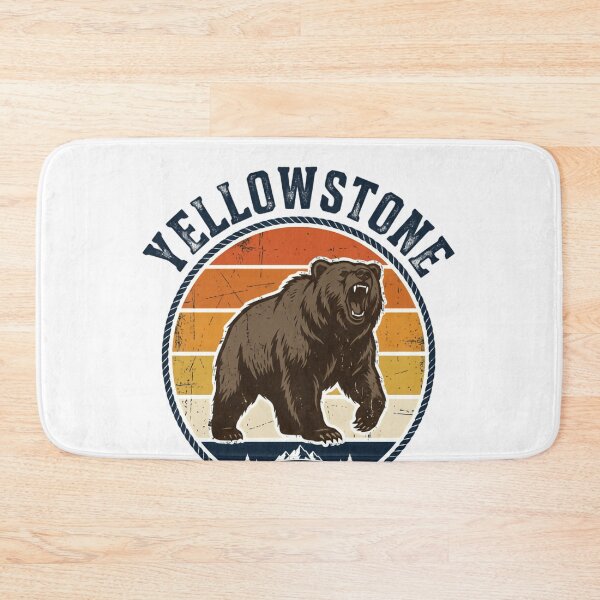 Item preview, Yellowstone Wyoming Est. 1872 National Park Grizzly Bear Wilderness Travel designed and sold by Simsimah26Parks.
