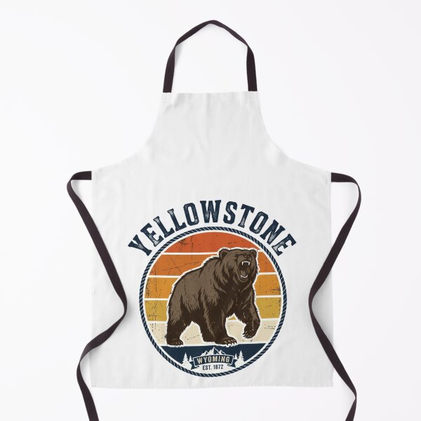 Item preview, Yellowstone Wyoming Est. 1872 National Park Grizzly Bear Wilderness Travel designed and sold by Simsimah26Parks.