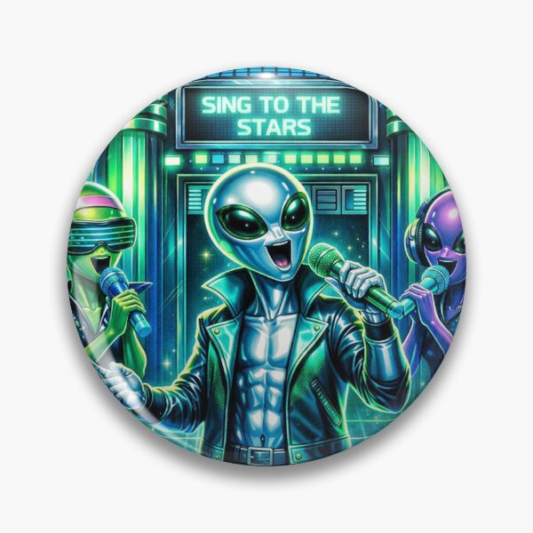 Item preview, alien sing to the stars designed and sold by Twelvecloth.