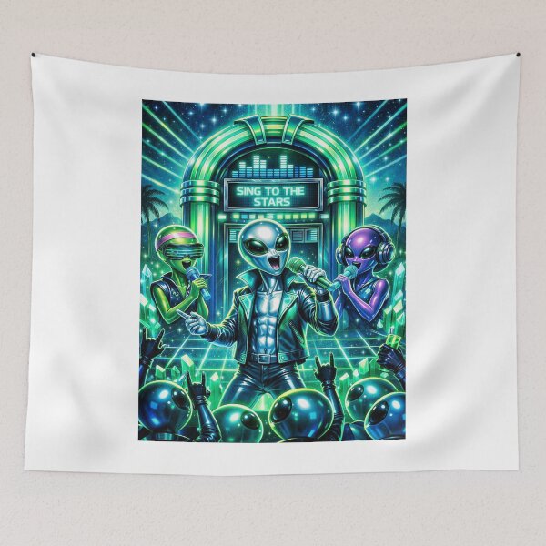 Item preview, alien sing to the stars designed and sold by Twelvecloth.
