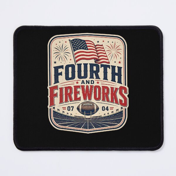 Item preview, Fourth and Fireworks designed and sold by FreshPixelArt.