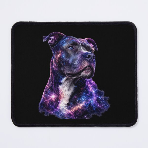 Item preview, Pit Bull Galaxy Nebula Portrait Space Dog Lover designed and sold by AMICO77.