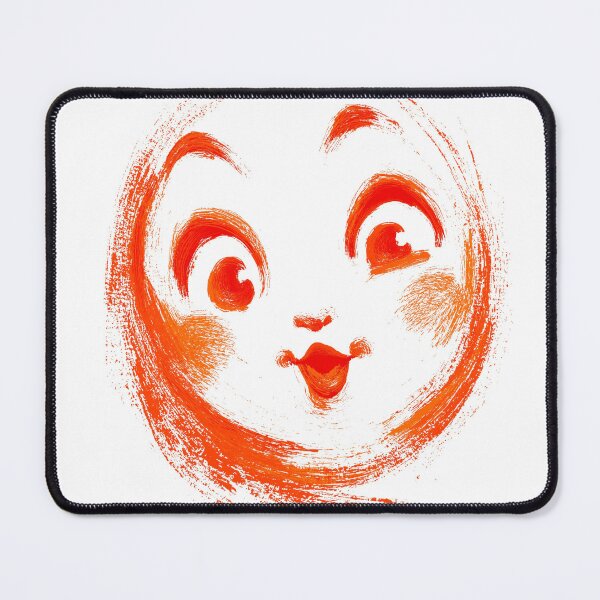 Item preview, Hyottoko Sumi-e | Japanese Folk Character Brush Art designed and sold by Chaaa-han.