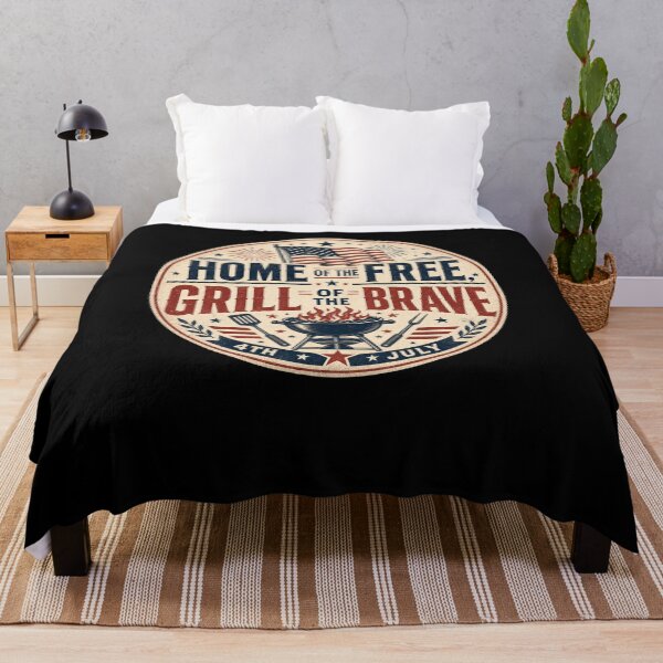 Item preview, Home of the Free, Grill of the Brave designed and sold by FreshPixelArt.