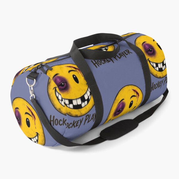 Item preview, Hockey Player — Battle Worn Smiley Face  designed and sold by BB Design Garage.