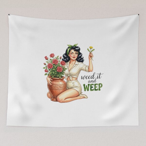 Item preview, Weed It and Weep  designed and sold by chicdeboutique.