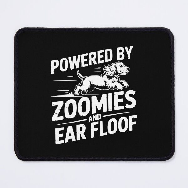 Item preview, Powered By Zoomies And Ear Floof designed and sold by theartfulaspie.