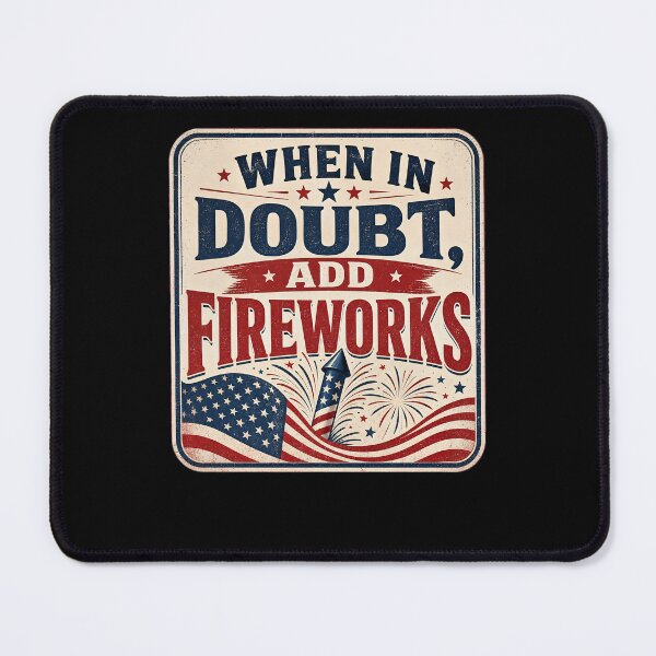 Item preview, When in doubt, add fireworks designed and sold by FreshPixelArt.