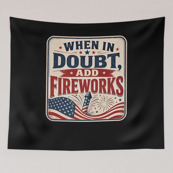 Item preview, When in doubt, add fireworks designed and sold by FreshPixelArt.