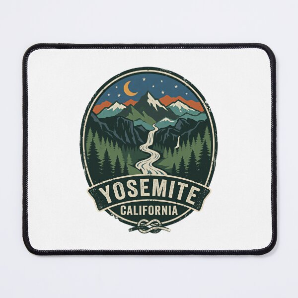 Item preview, Yosemite California National Park Hiking Camping Travel designed and sold by Simsimah26Parks.