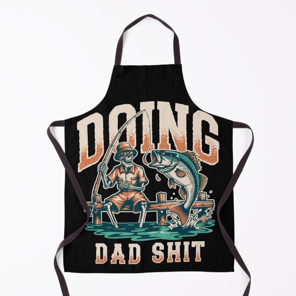 Item preview, Doing Dad Shit - Funny Skeleton Fishing - Funny Father's Day designed and sold by legendaryskins.