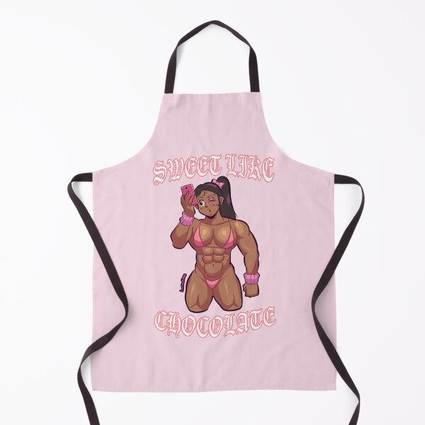 Item preview, Cute ebony muscle girl designed and sold by Loucha1996.