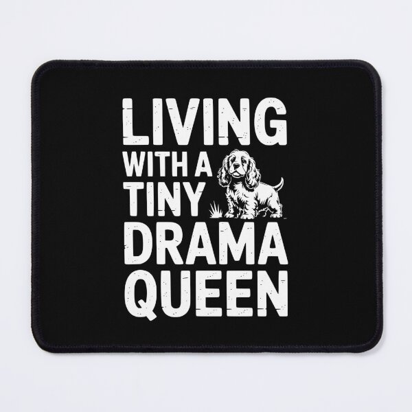Item preview, Living With A Tiny Drama Queen designed and sold by theartfulaspie.