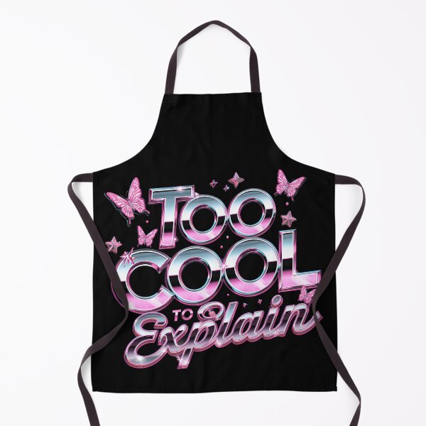 Item preview, Too Cool To Explain Pink Chrome Aesthetic designed and sold by karina360.