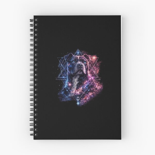 Item preview, Pit Bull Galaxy Sacred Geometry Cosmic Dog Art designed and sold by AMICO77.