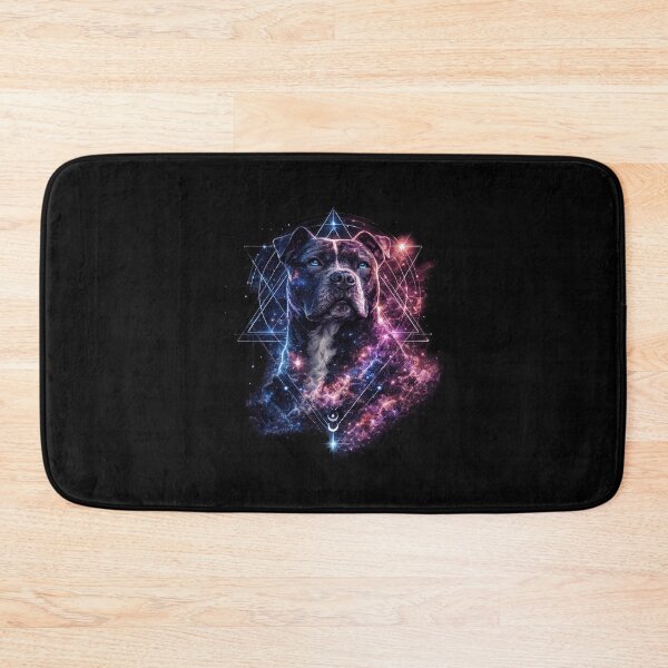 Item preview, Pit Bull Galaxy Sacred Geometry Cosmic Dog Art designed and sold by AMICO77.