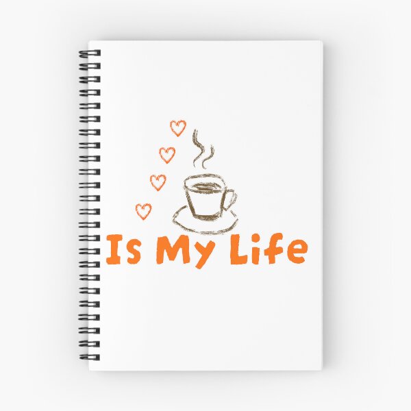 Item preview, Coffee is my life minimalistic style tshirt designed and sold by Maryart8.